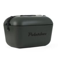 Polarbox kylmälaukku 20L tummanvihreä (mustalla tekstillä)